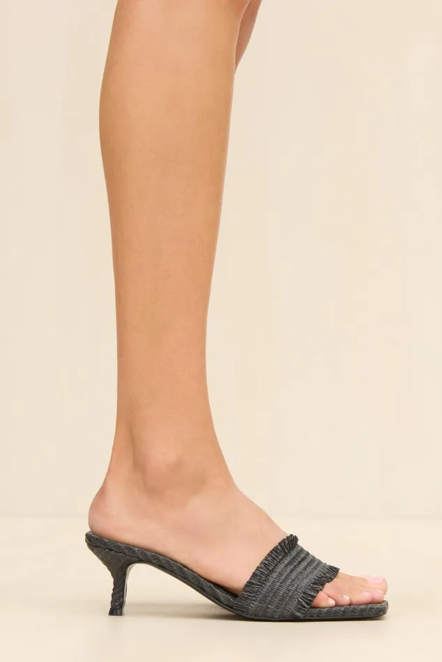 Cult Gaia Ada Sandal Black Women Sandals
