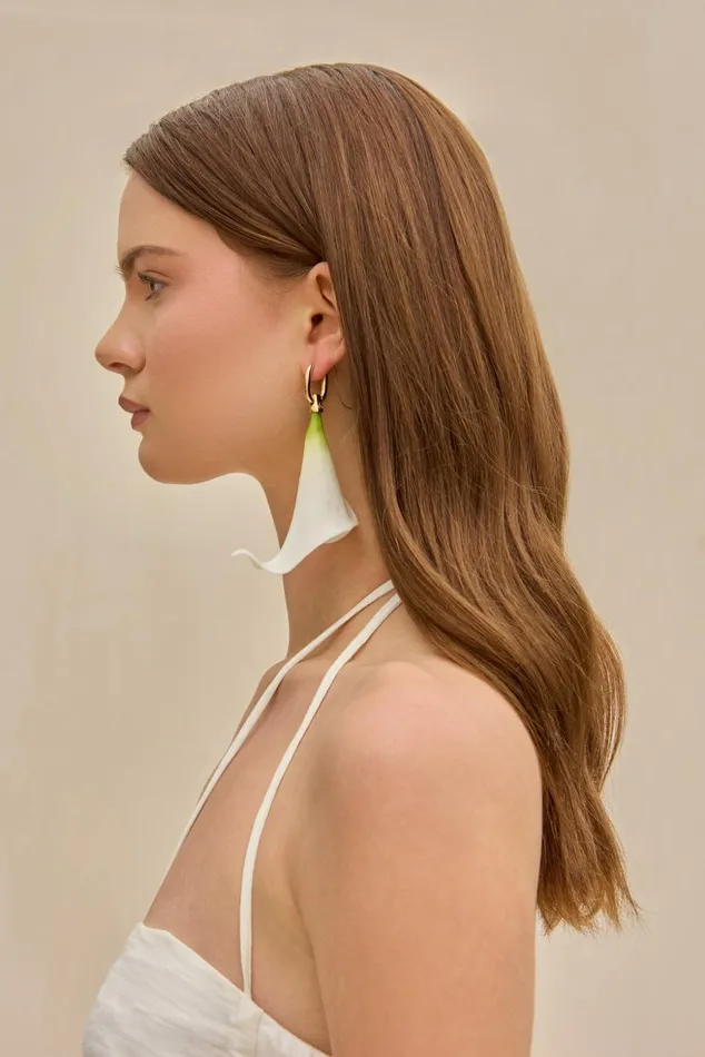 Cult Gaia Calista Earring White Women Jewelry