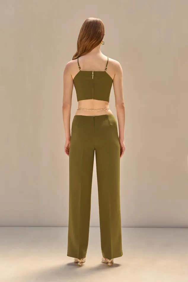Cult Gaia Claire Pant Serpent Women Bottoms