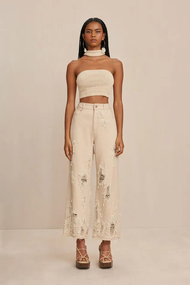 Cult Gaia Dena Pant Beach Women Bottoms
