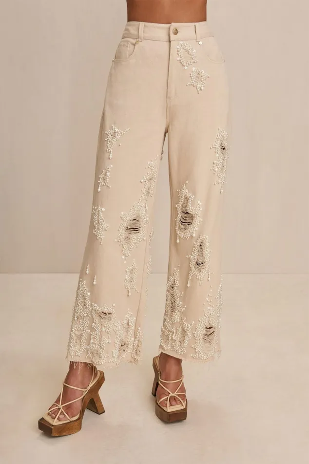 Cult Gaia Dena Pant Beach Women Bottoms Cult Gaia Dena Pant Beach Women Bottoms