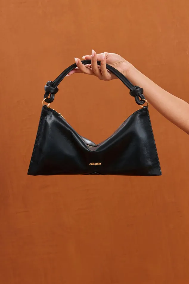 Cult Gaia Hera Mini Shoulder Bag Black Women Shoulder Bags