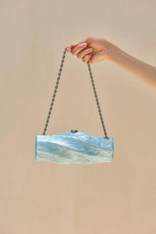 Cult Gaia Juliet Shoulder Bag Hydrangea Women Shoulder Bags