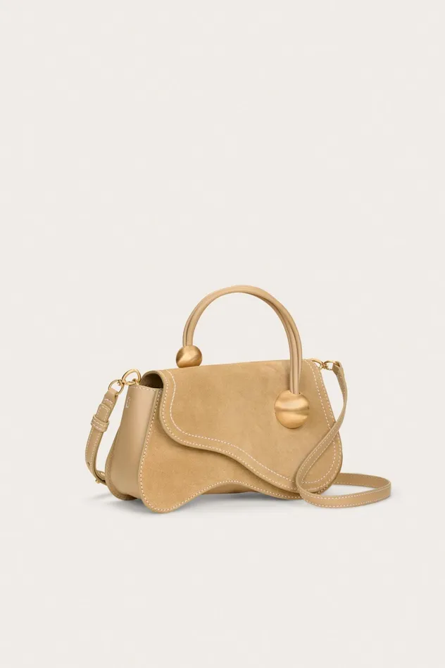Cult Gaia Kazia Crossbody Bag Sand Dollar Women Crossbody Bags