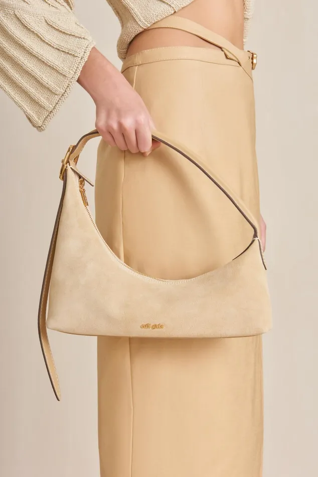 Cult Gaia Lola Shoulder Sand Women Shoulder Bags