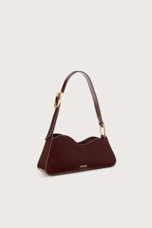 Cult Gaia Malvi Shoulder Bag Espresso Women Shoulder Bags