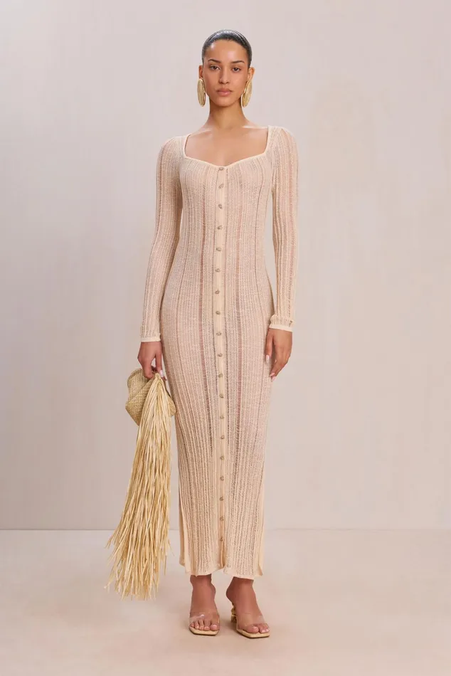 Cult Gaia Mariella Knit Dress Beach Women Cover Ups Cult Gaia Mariella Knit Dress Beach Women Cover Ups
