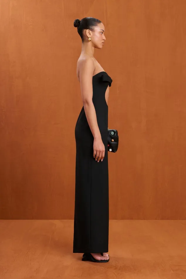Cult Gaia Rune Gown Black Women Dresses