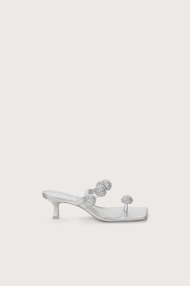 Cult Gaia Sarina Sandal Silver Women Sandals