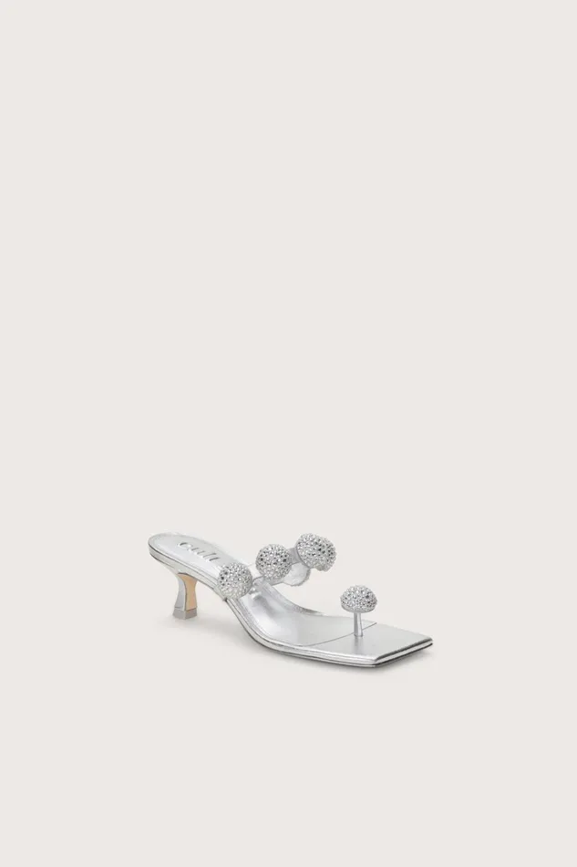 Cult Gaia Sarina Sandal Silver Women Sandals