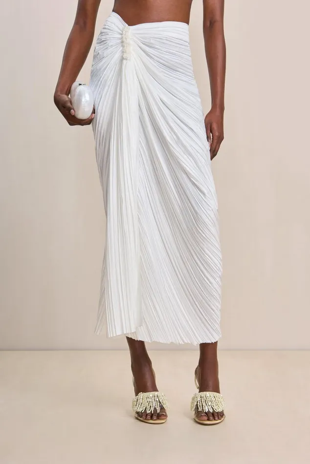 Cult Gaia Sonoma Skirt Off White Women Bottoms