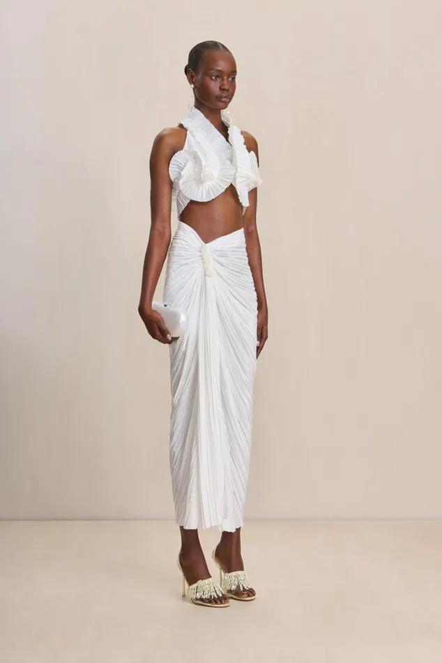 Cult Gaia Sonoma Skirt Off White Women Bottoms