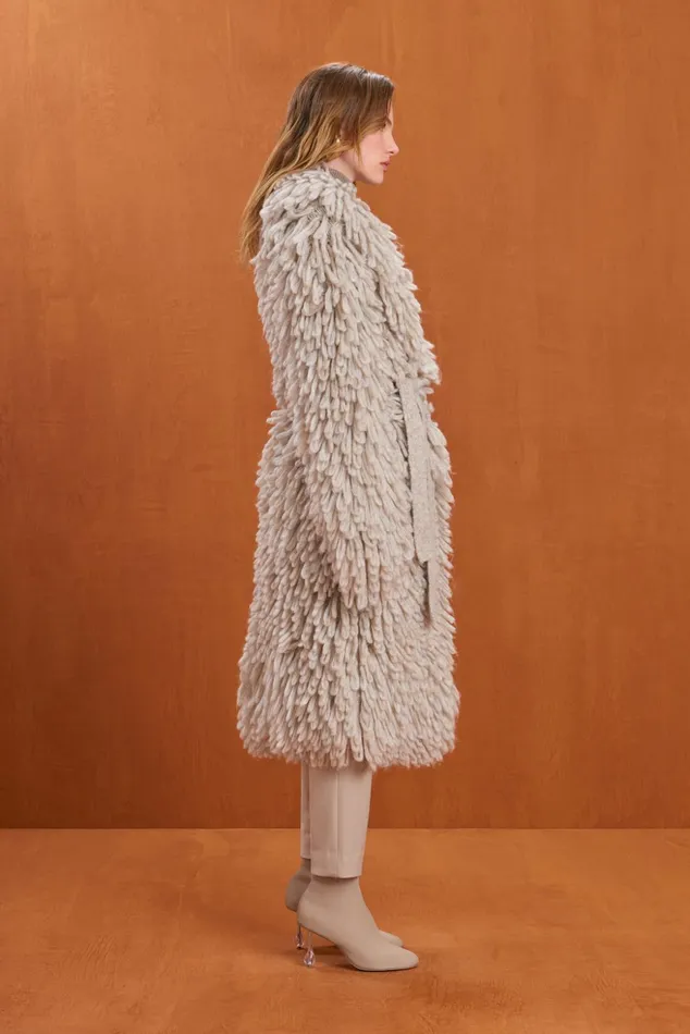 Cult Gaia Zendaya Knit Cardigan Fog Women Outerwear