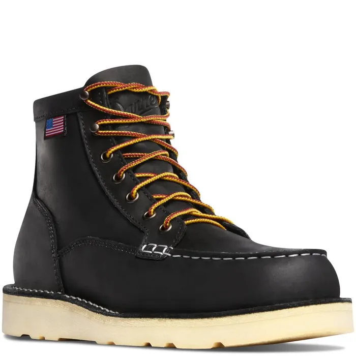 Danner Boots Bull Run Moc Toe 6034 Black Steel Toe 8211 MenWomen