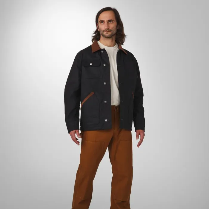 Danner Jackets and Vests Shipyard Waxed Canvas Jacket Blackbison 8211 MenWomen