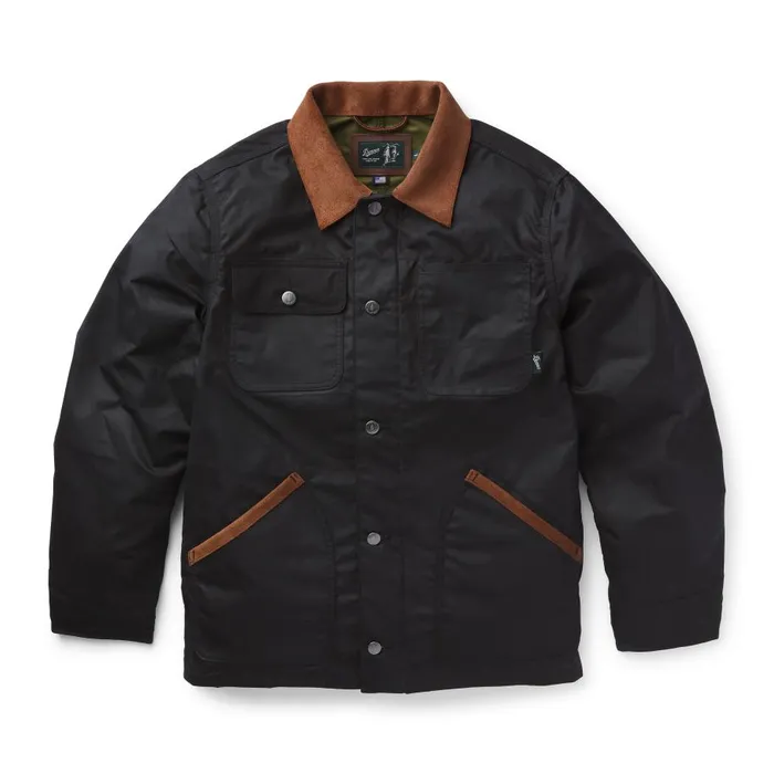 Danner Jackets and Vests Shipyard Waxed Canvas Jacket Blackbison 8211 MenWomen