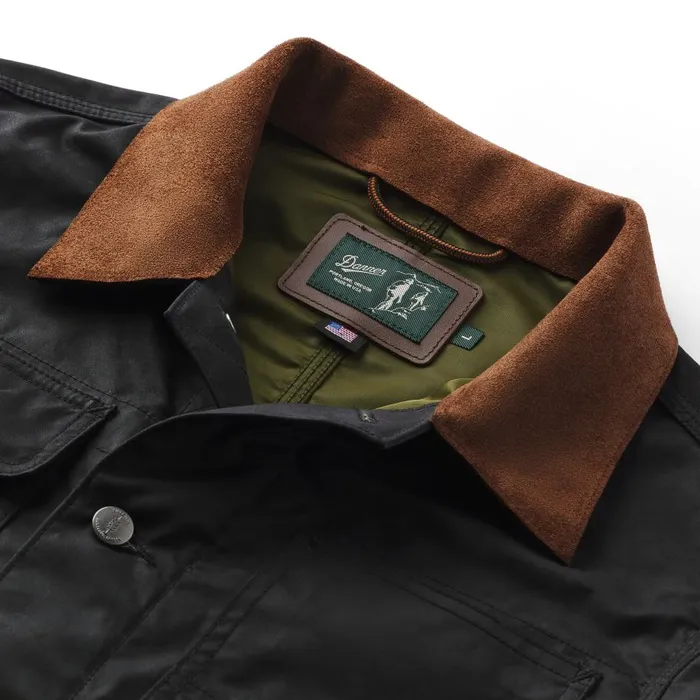 Danner Jackets and Vests Shipyard Waxed Canvas Jacket Blackbison 8211 MenWomen