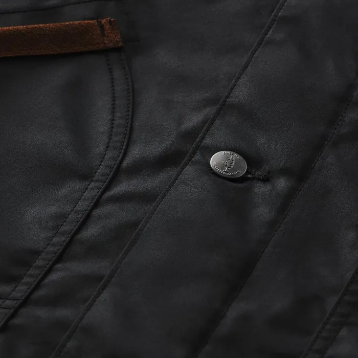 Danner Jackets and Vests Shipyard Waxed Canvas Jacket Blackbison 8211 MenWomen
