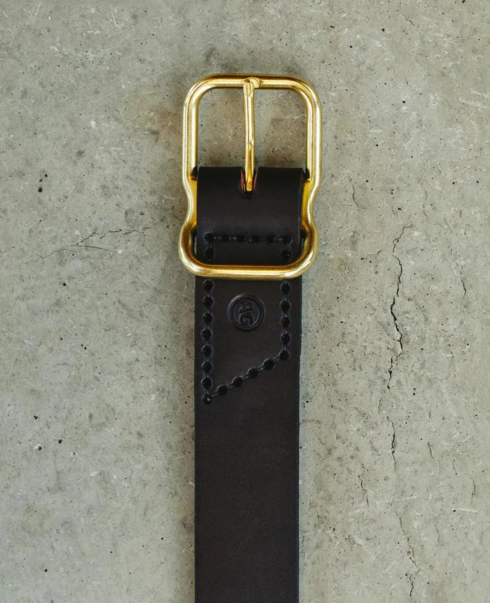 Danny Belt Dark Brownbrass Men AG Jeans Belts Danny Belt Dark Brownbrass Men AG Jeans Belts