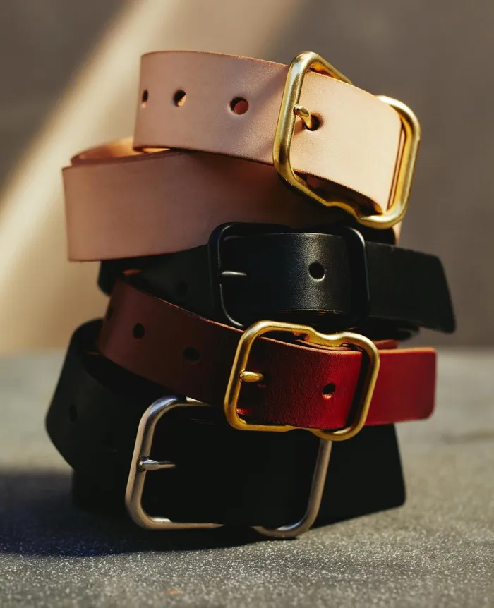 Danny Belt Dark Brownbrass Men AG Jeans Belts Danny Belt Dark Brownbrass Men AG Jeans Belts