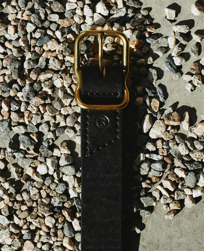 Danny Belt Dark Brownbrass Men AG Jeans Belts Danny Belt Dark Brownbrass Men AG Jeans Belts