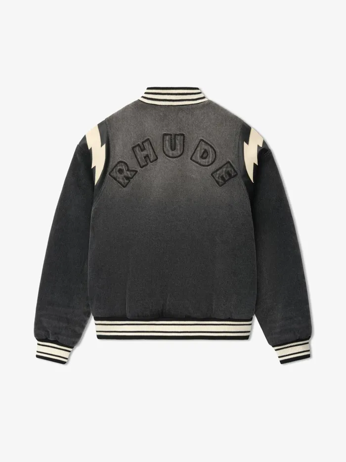 DENIM LIGHTING BOMBER Men Rhude Denim