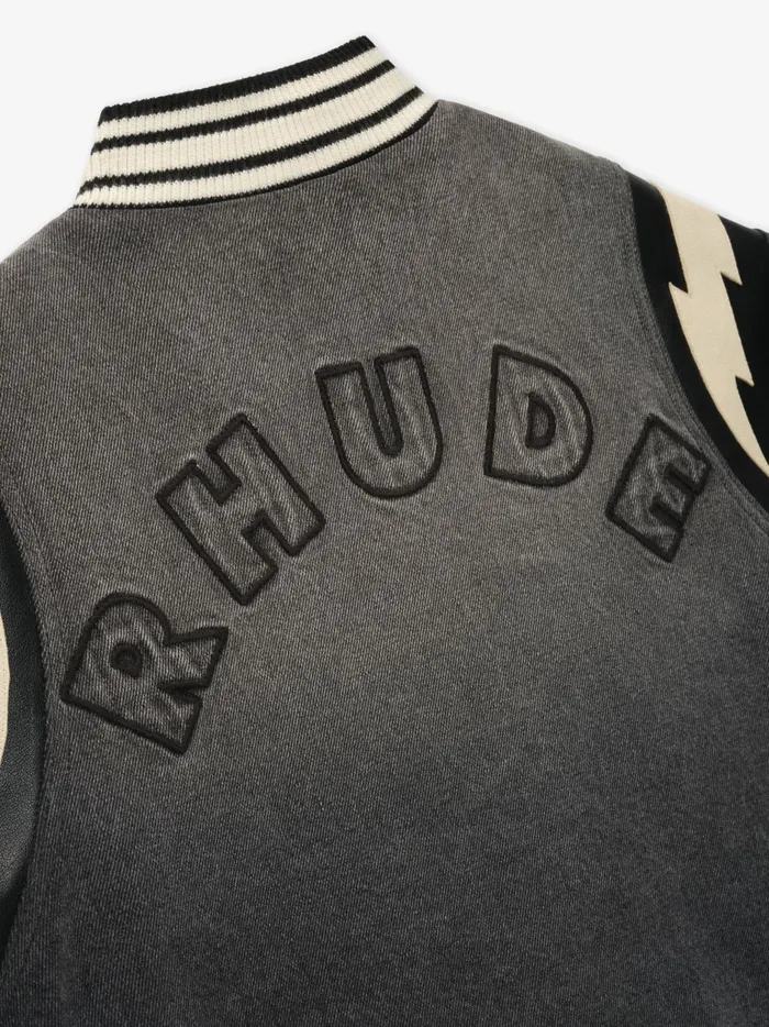 DENIM LIGHTING BOMBER Men Rhude Denim