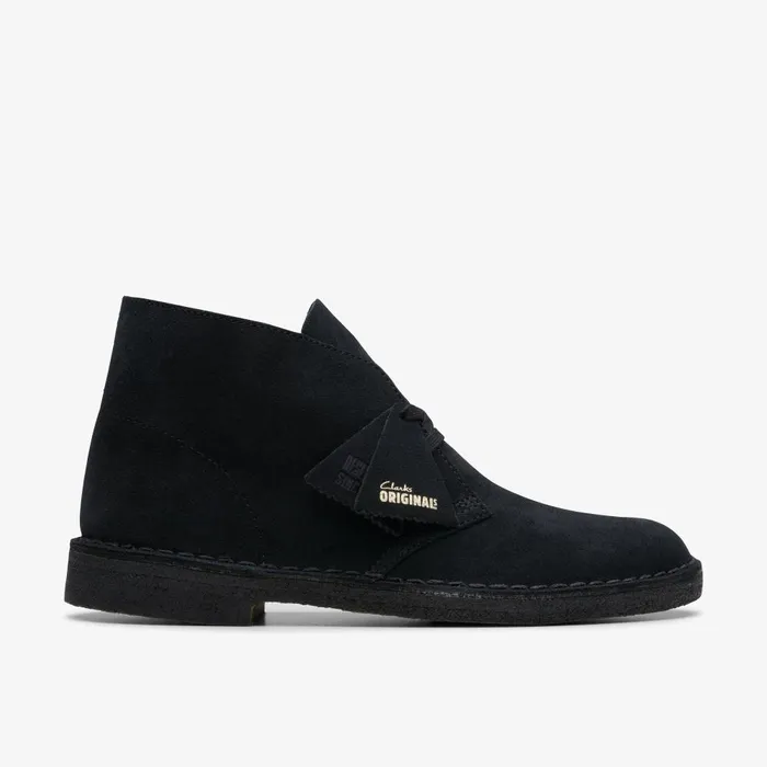 Desert Boot Black Suede Men Clarks Casual Dress Shoes