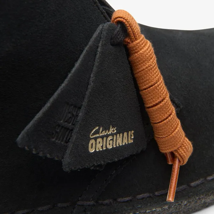 Desert Boot Black Suede Men Clarks Casual Dress Shoes