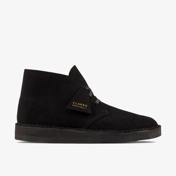 Desert Coal Black Suede Men Clarks Desert Boots