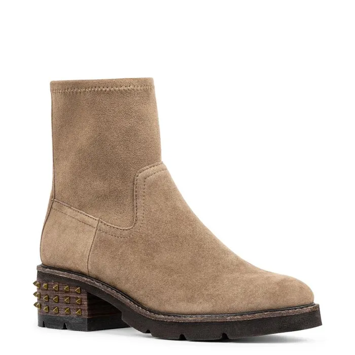 Donald Pliner Boot ERYNA Biscotti Suede Studded 8211 Women Donald Pliner Boot ERYNA Biscotti Suede Studded 8211 Women