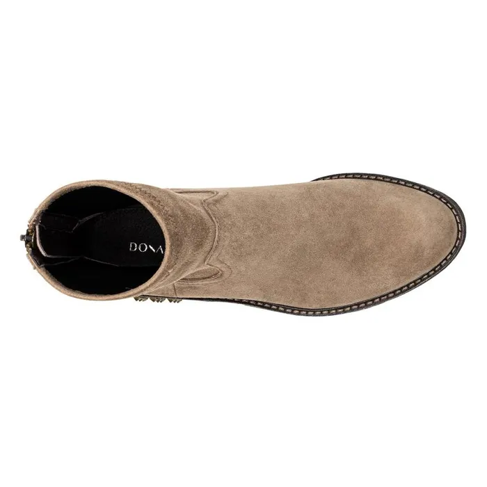 Donald Pliner Boot ERYNA Biscotti Suede Studded 8211 Women Donald Pliner Boot ERYNA Biscotti Suede Studded 8211 Women