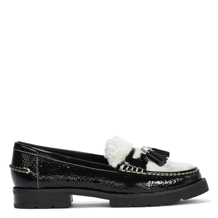 Donald Pliner Casual LENNY Black Shearling 8211 Women