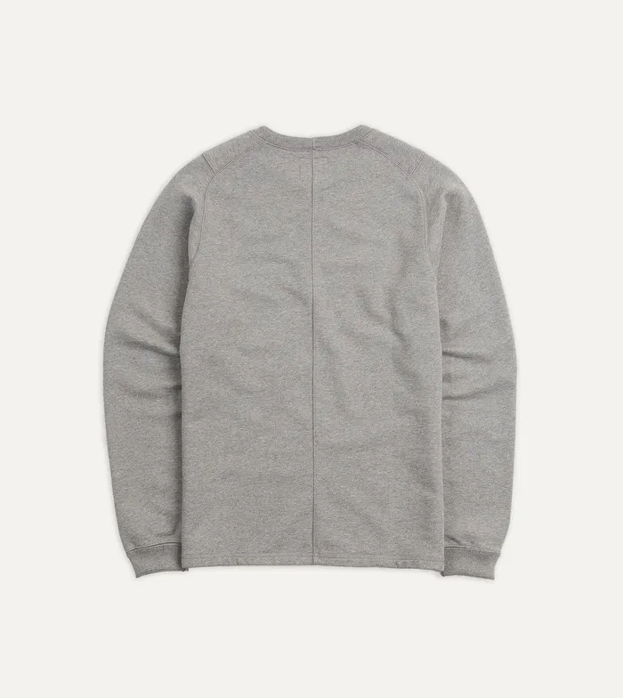Drake039s Grey Cotton LongSleeve Hiking Sweatshirt Men Polos and Sweatshirts