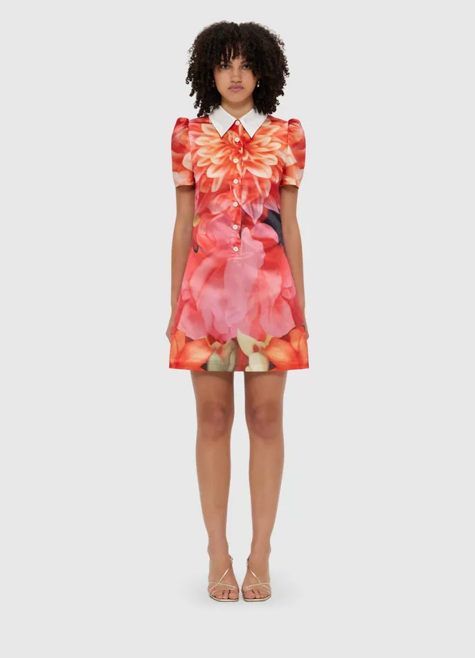 Dresses and Jumpsuits Women LEO LIN Brooke Mini Dress 8211 Kaleidoscope Print