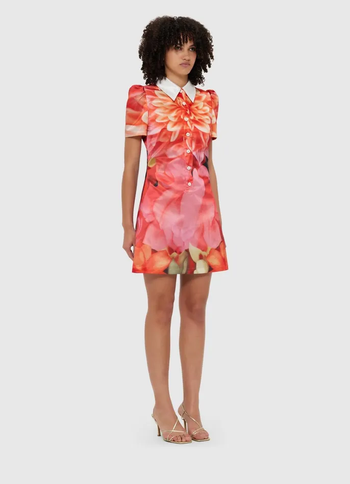 Dresses and Jumpsuits Women LEO LIN Brooke Mini Dress 8211 Kaleidoscope Print