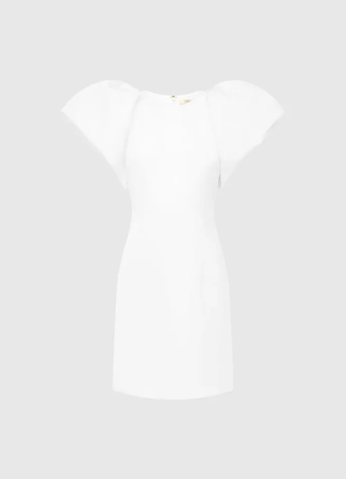 Dresses and Jumpsuits Women LEO LIN Dayna Mini Dress 8211 Snow
