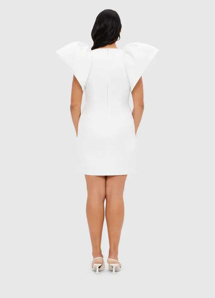 Dresses and Jumpsuits Women LEO LIN Dayna Mini Dress 8211 Snow