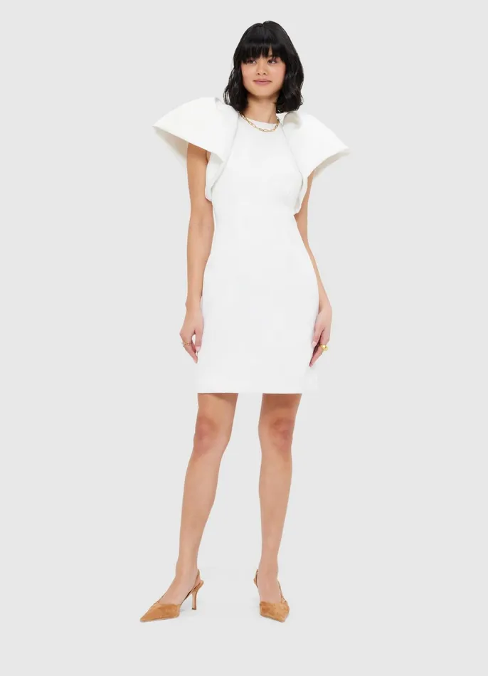 Dresses and Jumpsuits Women LEO LIN Dayna Mini Dress 8211 Snow