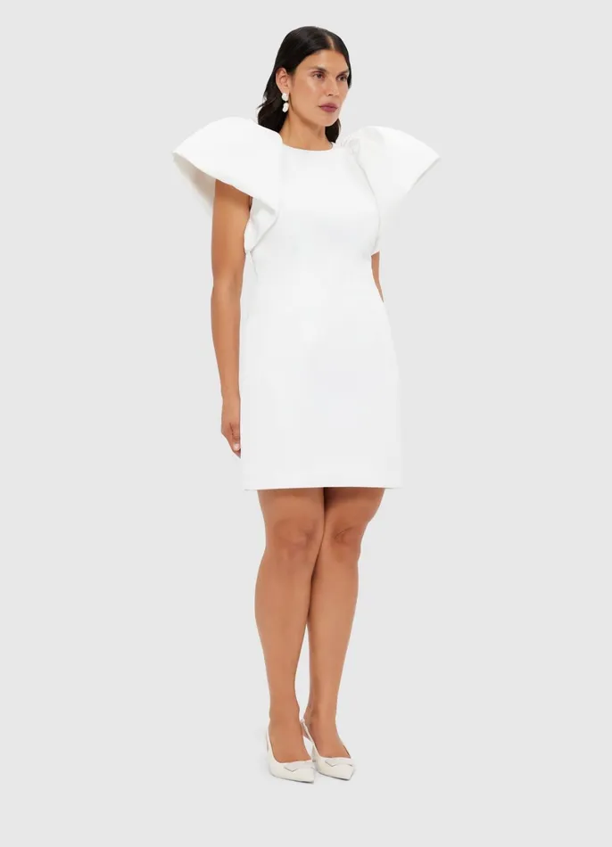 Dresses and Jumpsuits Women LEO LIN Dayna Mini Dress 8211 Snow