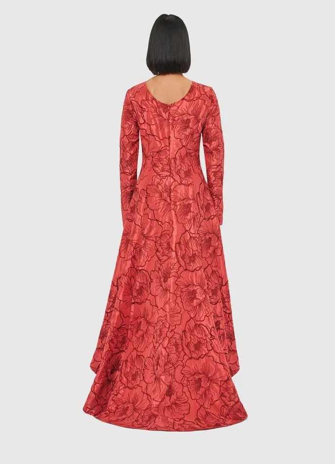 Dresses and Jumpsuits Women LEO LIN Evangeline Open Back Maxi Dress 8211 Mulberry