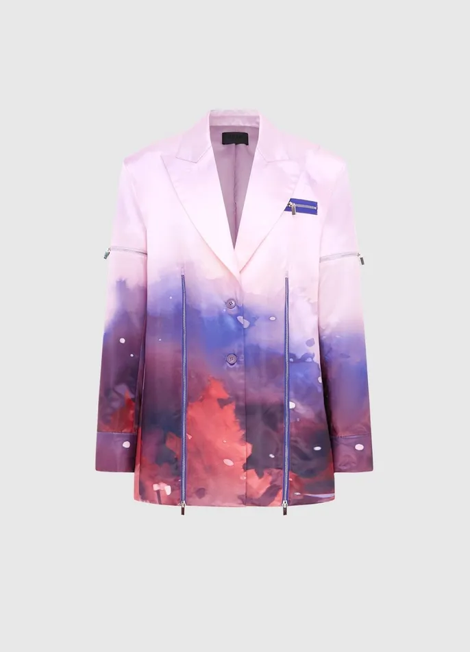 Dresses and Jumpsuits Women LEO LIN Hayden Blazer Dress 8211 Fairground Print