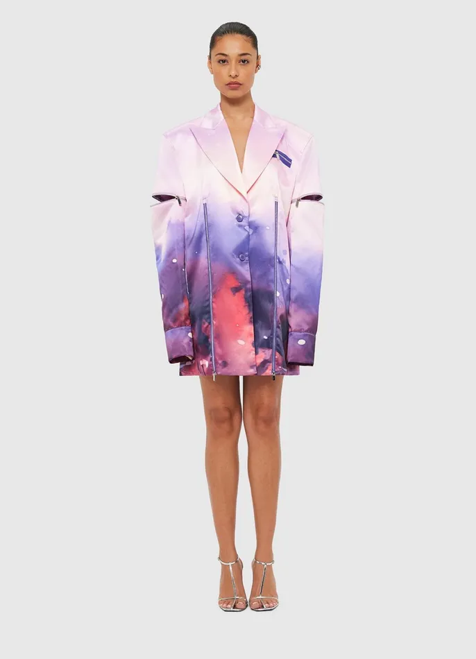 Dresses and Jumpsuits Women LEO LIN Hayden Blazer Dress 8211 Fairground Print