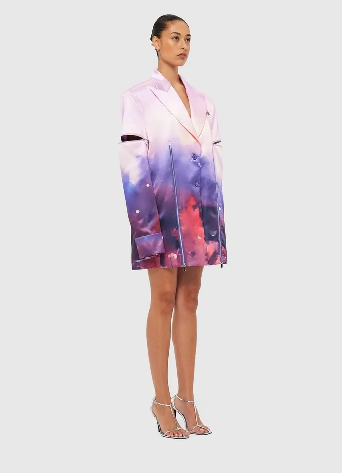 Dresses and Jumpsuits Women LEO LIN Hayden Blazer Dress 8211 Fairground Print