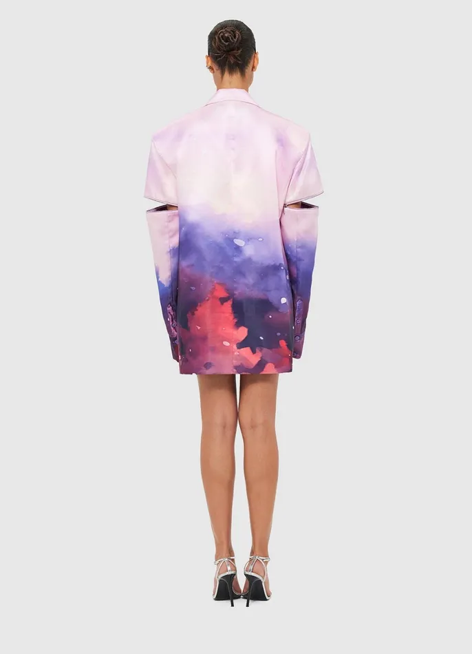 Dresses and Jumpsuits Women LEO LIN Hayden Blazer Dress 8211 Fairground Print