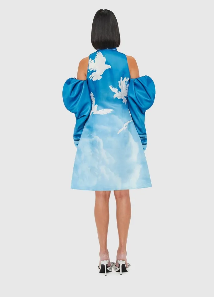 Dresses and Jumpsuits Women LEO LIN Libby Mini Dress 8211 Aerial Print