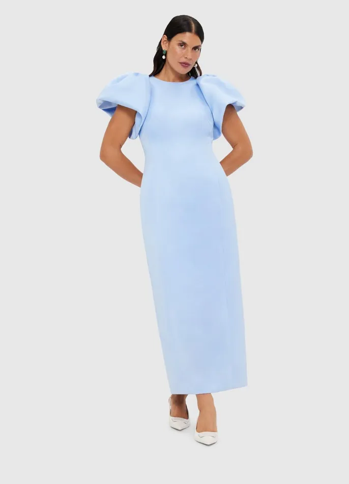 Dresses and Jumpsuits Women LEO LIN Lucinda Maxi Dress 8211 Sky Blue