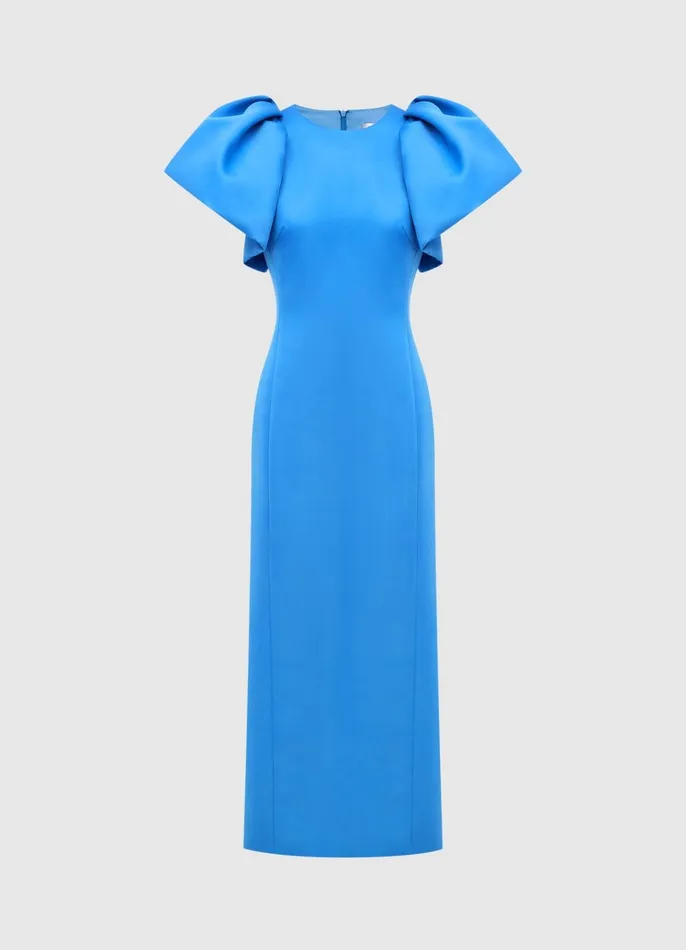 Dresses and Jumpsuits Women LEO LIN Lucinda Maxi Dress 8211 Steel Blue