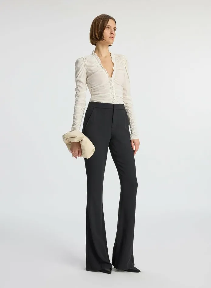 Dresses Women ALC Beckett Silk Top Whisper White