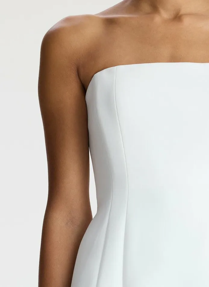 Dresses Women ALC Elsie Strapless Mini Dress White Dresses Women ALC Elsie Strapless Mini Dress White